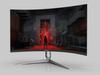 CHIGO 27" Curved Frameless Monitor, 100Hz, 1920×1080 Full HD, Ultra-Slim Design