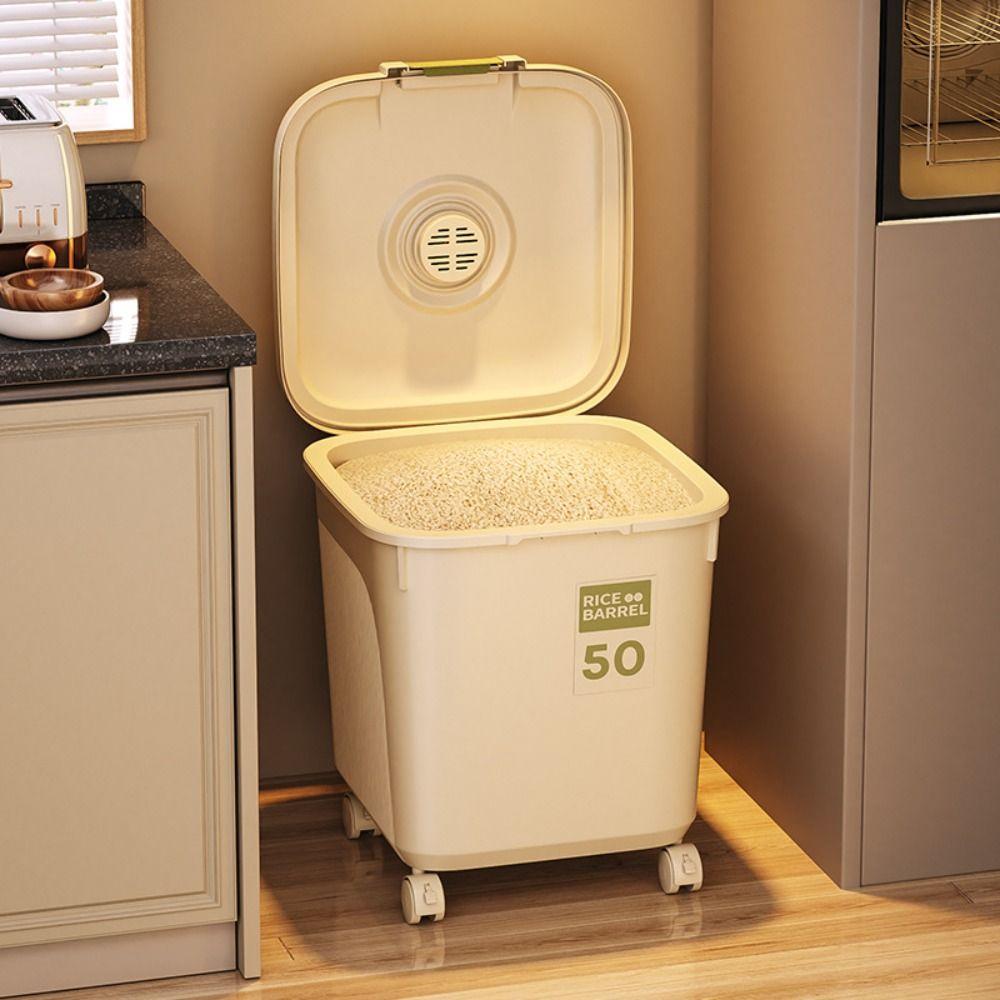 Feuchtigkeitsdichter Reisbehälter Auslaufsicherer Getreidebehälter Kreativer Lebensmittelbehälter