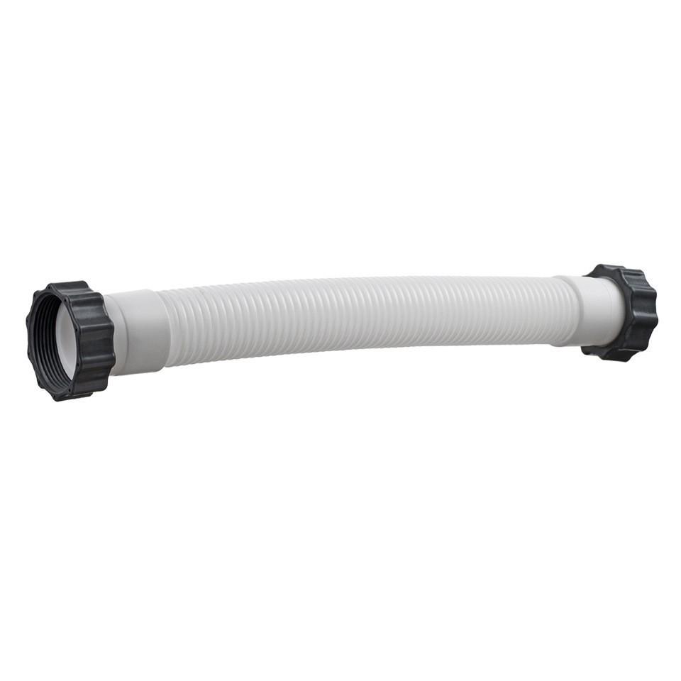 Tubo Piscina in PE Diametro 1,5" per Collegamento Pompa Filtro Intex, Lunghezza 40 cm