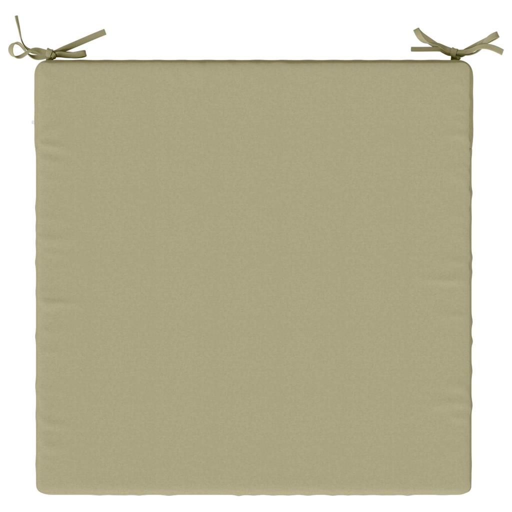 4 Piece Seat Cushions SOEST 4 Pcs. 100percent Polyester Light Green