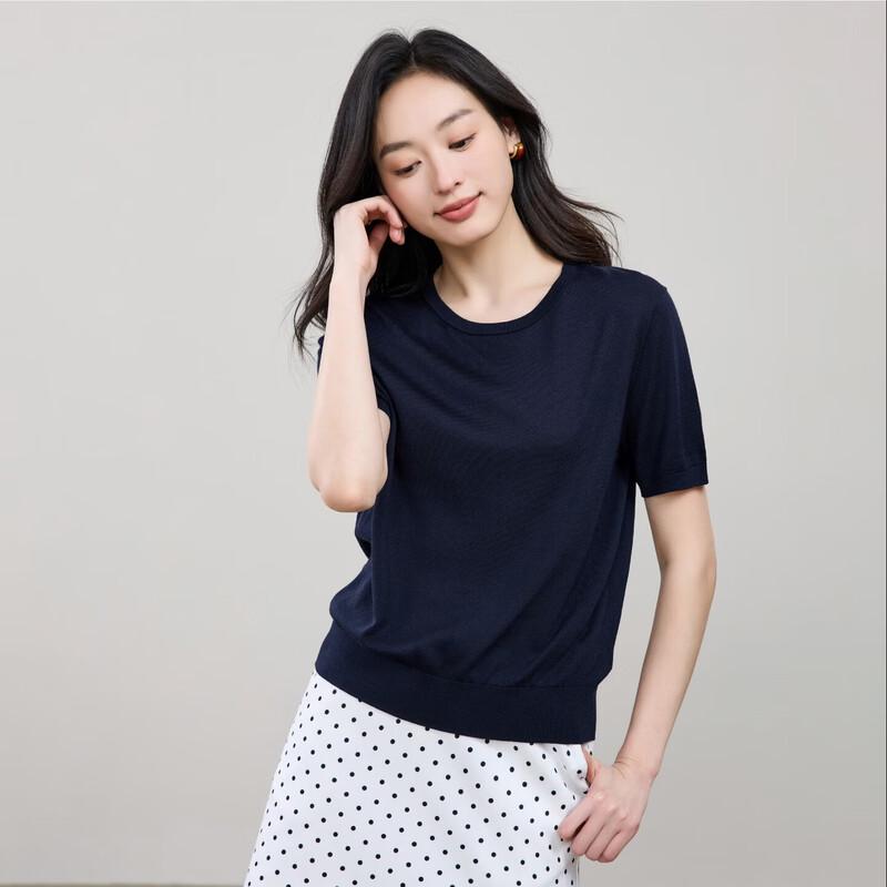 ESE-Y Women s Modal Cotton Short-Sleeve Knit T-Shirt XL