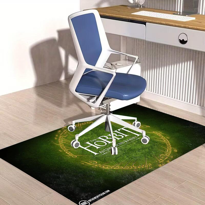 1pc Office Carpet Chair Mats The Hobbit Unexpected Journey Perfect for Decorating Office Chairs, Living Rooms, Or Bedrooms,Polyester Carpet