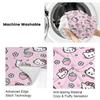 Hello Kitty Flannel Blankets - Soft Cartoon Throw for Couch Bed, All-Season Plush for Kids Adults