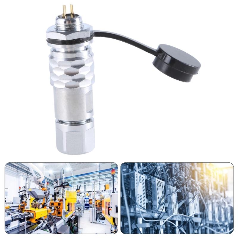 Industrial Connector Set, SF8 Male And Female Plug Socket Pair For Electronic Devices 2Pin 3Pin 4Pin 5Pin 6Pin 8Pin