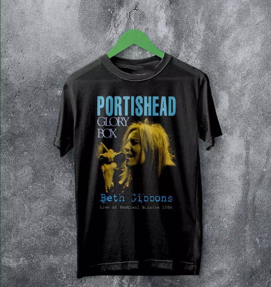 Vintage 90s Portishead Portishead Glory Box 90s T-shirt size S-5XL S