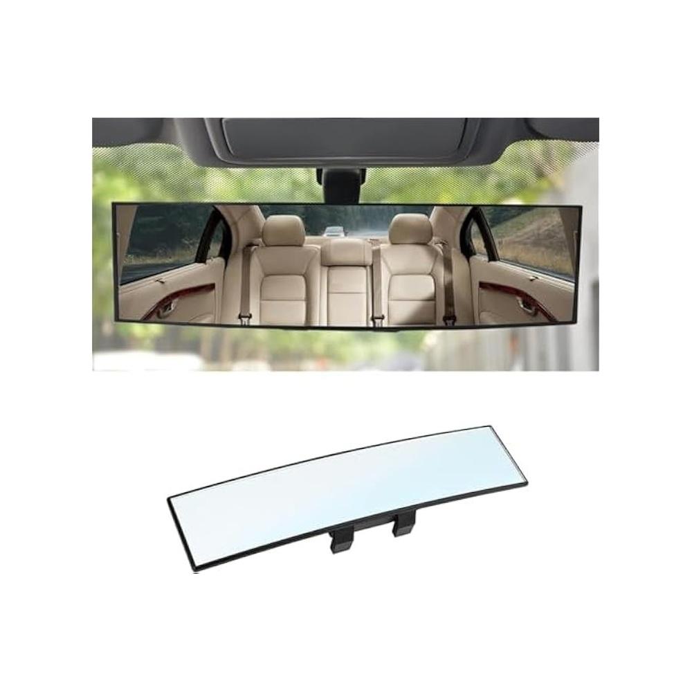 

Car Rearviewrrors Interior Clip-on Panoramic Rear Viewrror for Car Wide Viewing Range to Reduce Blind Spot Effectively for Car SUV Trucks 12 inch HD