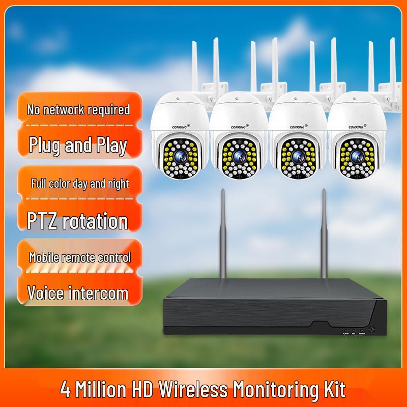 Wireless HD Camera & Monitor Set for Home & Mobile Remote Viewing