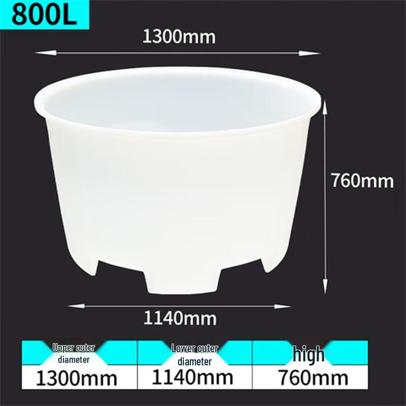 Laino Thickened Food-Grade Plastic Fermentation Storage Barrel