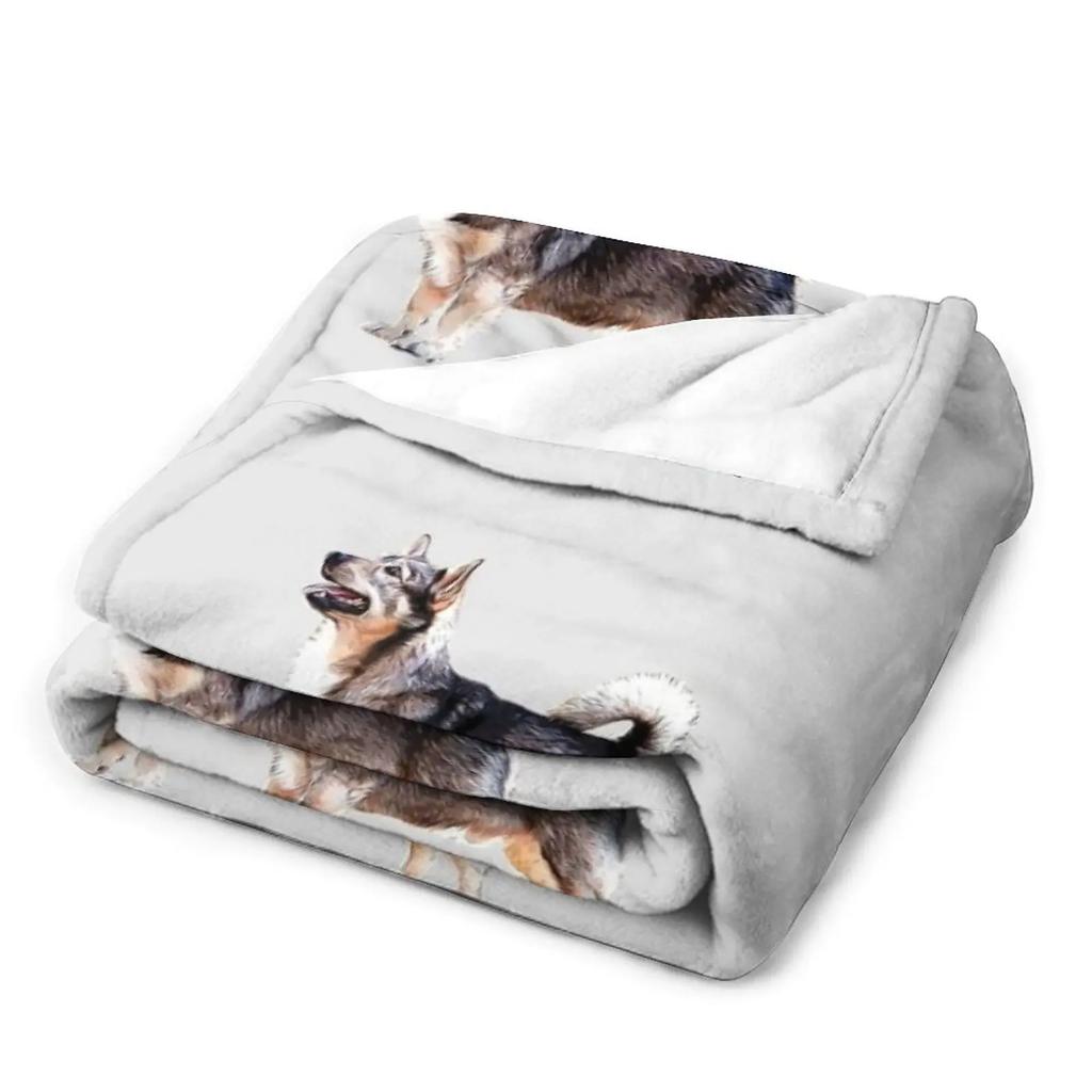 Swedish Vallhund Dog Throw Blanket Single Blanket Thermal Blankets For Travel Quilt Blanket Loose Blanket