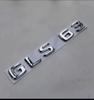 Lettere Cromate Nere in ABS 3D Emblema Posteriore Baule Parafango Auto Per Mercedes GLS63 AMG W166 W167 Logo BITURBO 4MATIC Emblema Accessori
