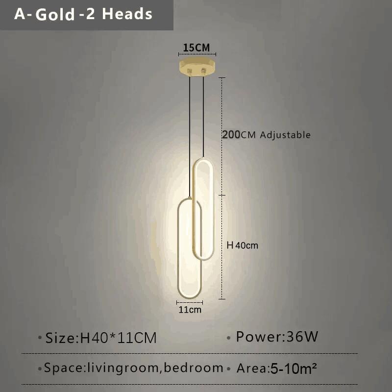 Nordic Pendant Lamp Hanging Lamps For Interior Lighting Fixture Living Bedroom Dining Table Home Decoration Pendant Light