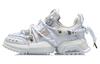Pan Gu Slip Resistant Abrasion Resistant Support Low Top Sports Casual Shoes Women's White Gold AGLQ182-1