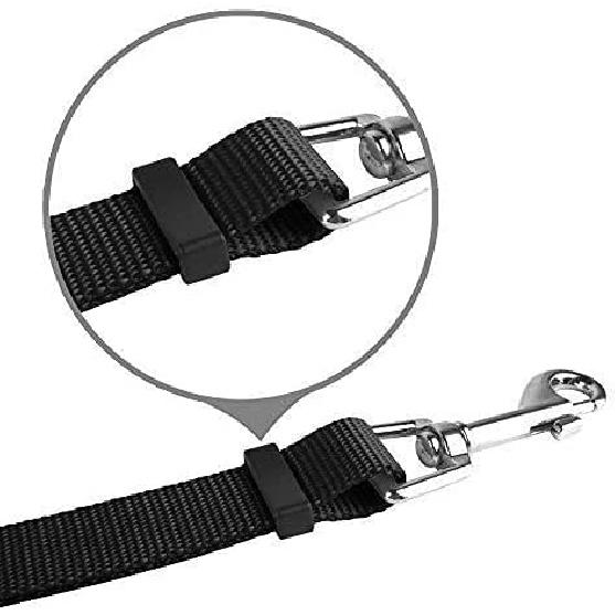 3 Way Dog Leash + a Collapsible Travel Bowl, Nylon Adjustable Coupler No Tangle Detachable 3 In 1 Multiple Dog Pet Cat Puppy Leash with Soft Padded