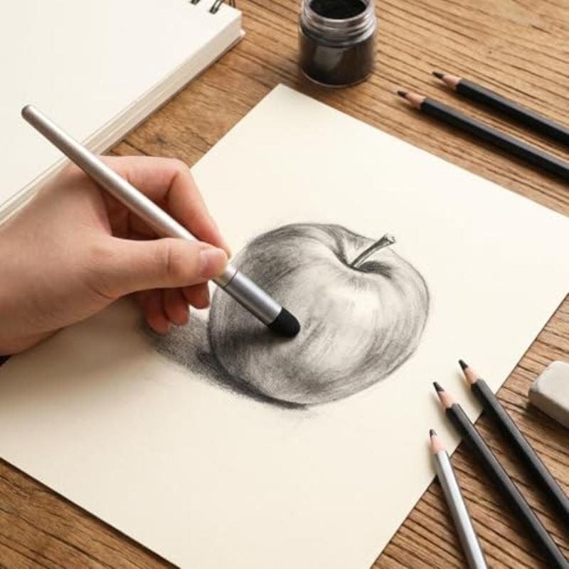 Artist Pen Washable Sketch Rubbing Sponge Brush Reusable Drawing Art Blenders Correcting Lightening & Highlight