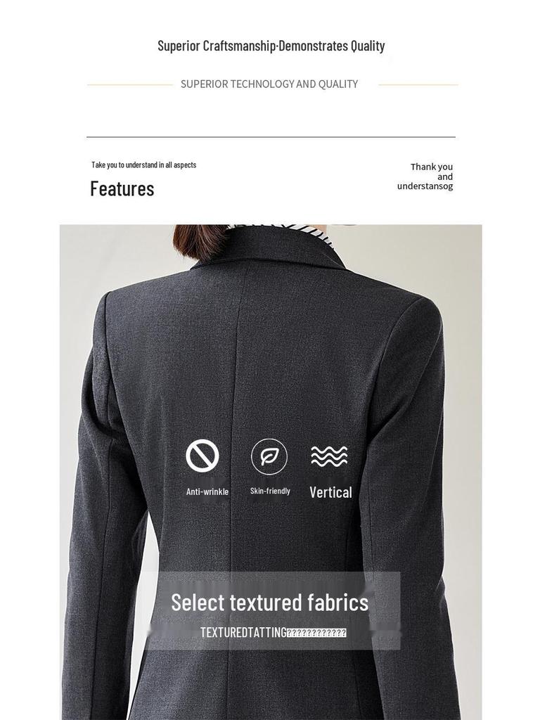 Women's Postal Workwear: New Postal Savings Bank of China Uniform Jacket and Trousers Suit