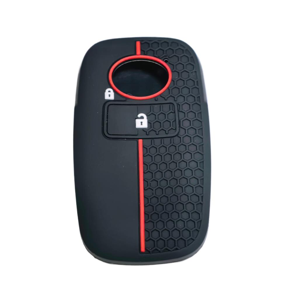 

Fashion Luxury For Toyota Wigo Raize Key Case For Daihatsu Rocky 2 Buttons Car Cover Keychain Holder Car Accessories