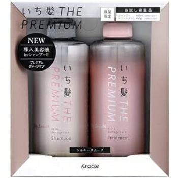 

Kracie Home Products Ichikami The Premium Trial Pair Set Smooth 400ml+400g