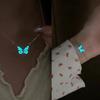 Glow In The Dark Pendant Necklace Bracelet Mermaid Spiral Fashion Jewelry Night Necklace Butterfly Necklace Women Jewelry