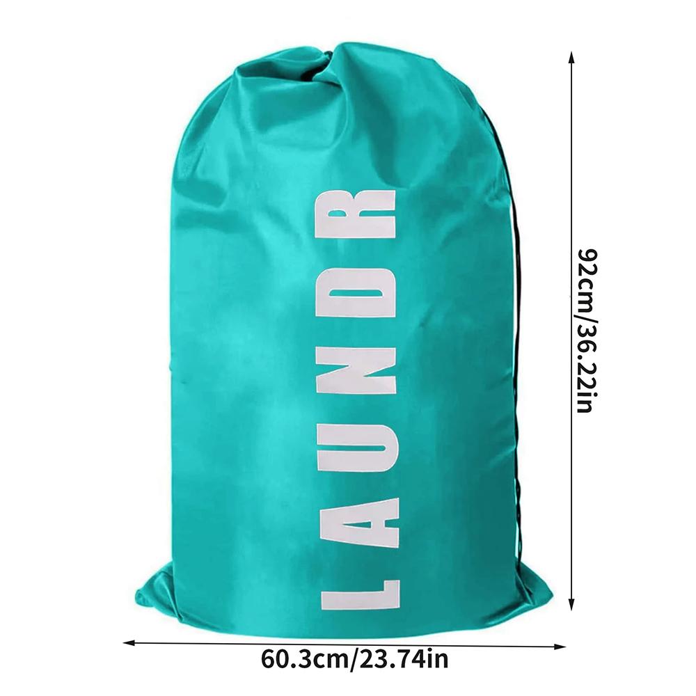 XL Travel Laundry Bag Wash Me Dirty Clothes Organizer Large Enough to Hold 4 Loads of Laundry Wash Drawstring Bag