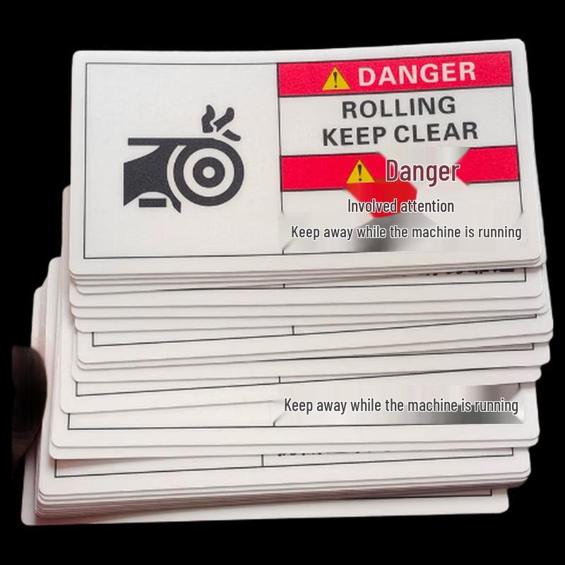 Brangdy Mechanical Equipment Safety Sign