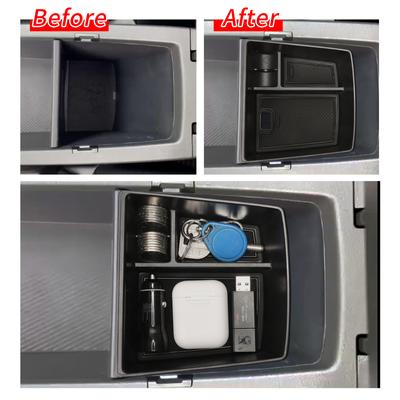 For Kia Niro SG2 2025 2025 Car Central Armrest Storage Box Center Console Tray Organizer Accessories
