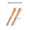 1~5pack Drawing Pen Crayon Marker Ball-point Pen Multiple Colors Suitable for Paper Non-woven Canvas Painting School Supply TMZ