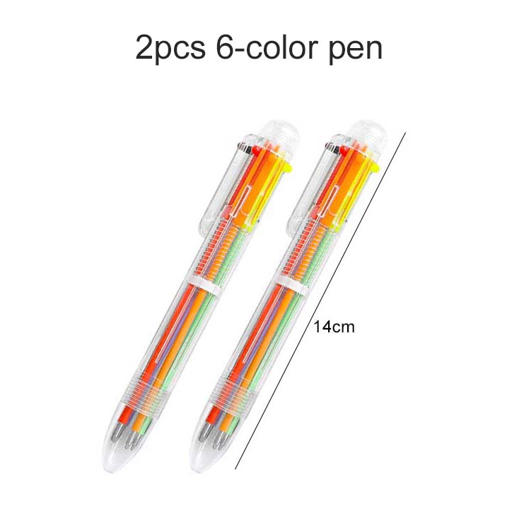 1~5pack Drawing Pen Crayon Marker Ball-point Pen Multiple Colors Suitable for Paper Non-woven Canvas Painting School Supply TMZ