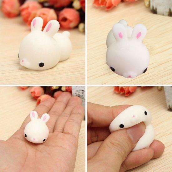 Soft Cute Rabbit Squishy Healing Squeeze Stress Reliever