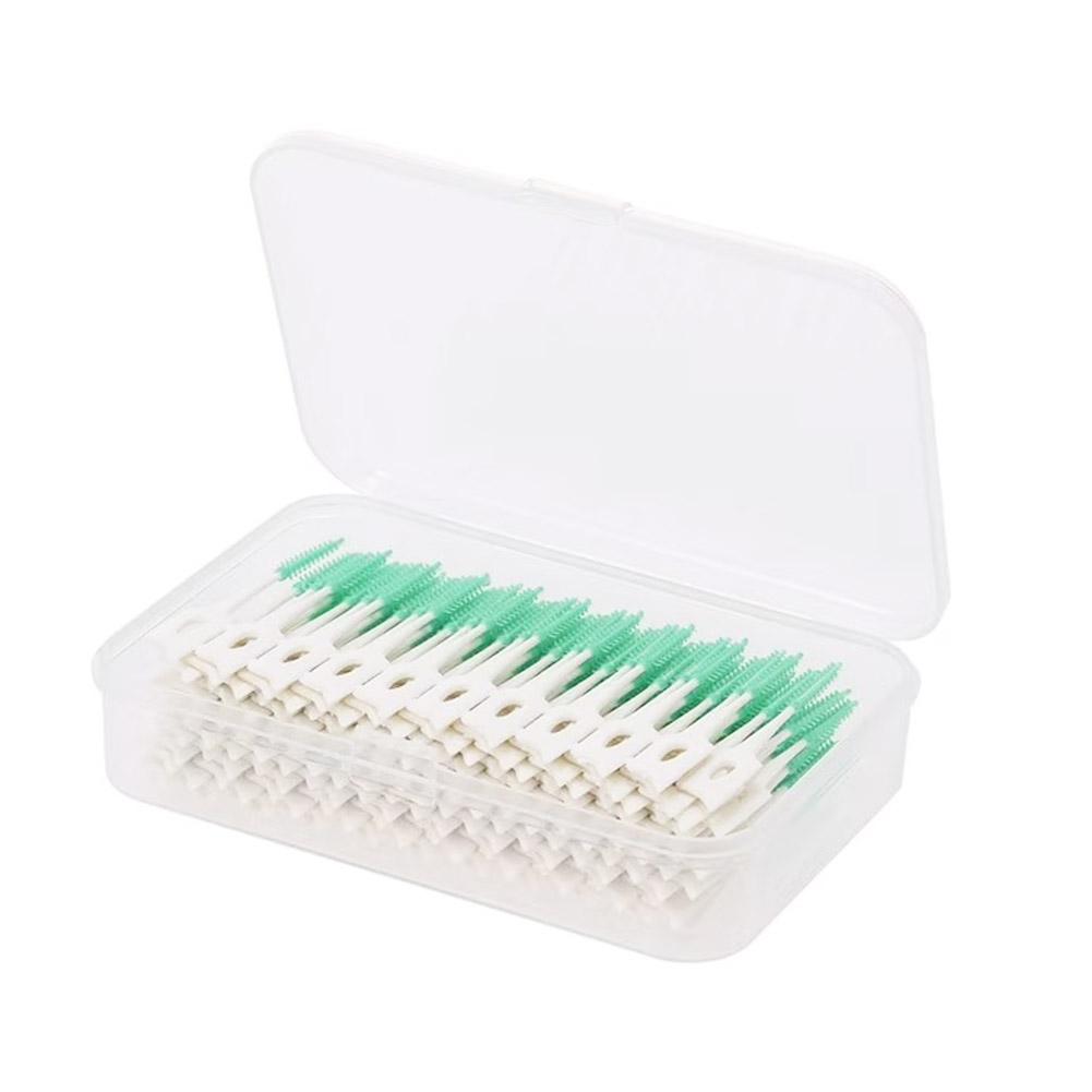 160 шт. Межзубные щетки Уход за здоровьем Зубная Escova Interdental Очистители Ортодонтические Зубные щетки Инструменты для чистки полости рта