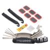 Bike Flat Tire Repair Tools Fold MultiFunction Hex Wrench Nut Tire Puncture Repair Set