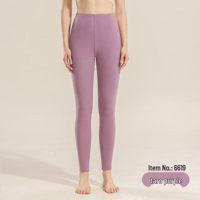 OEING Women's High-Waist Ribbed Thermal Leggings