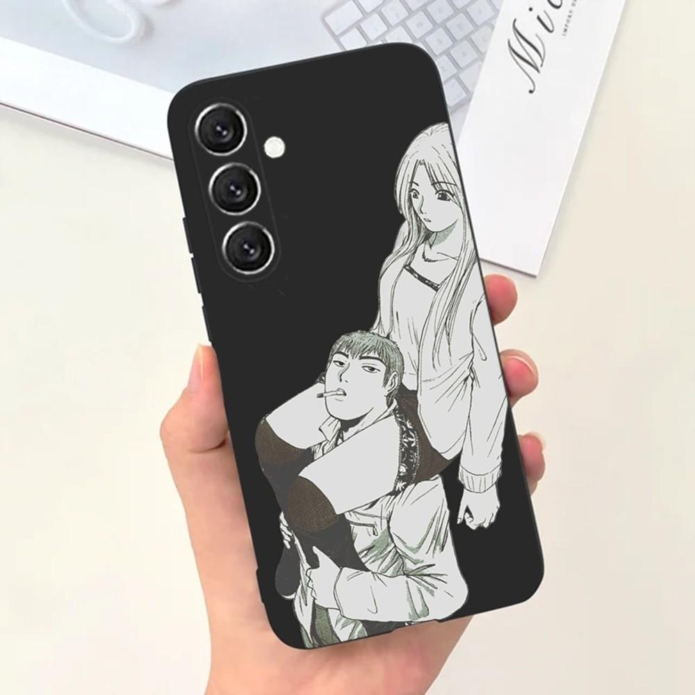 Great Teacher Onizuka GTO Phone Case For Samsung S25,S24,S21,S22,S23,S30,Ultra,S20,Plus,Fe,Lite,Note,10,9,5G Black Cover