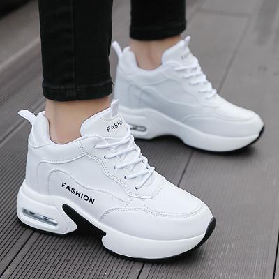 Women’s Sneakers Casual Outdoor School Student Shoes Height Increase Lightweight for Girls Sneakers Plus Size Women’s Wedge Sneakers 35-42