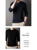 Spring & Autumn Fashion: Men's Plus Size Knitted Sweater - Thin, Casual, Sporty, Stylish, and Warm