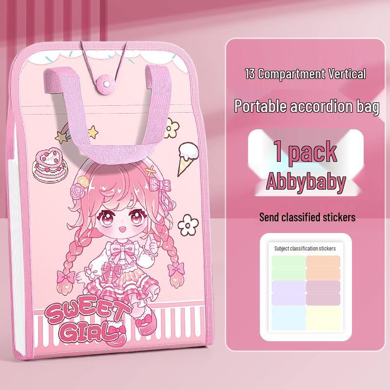 Good 7100 Accordion Bag: Multi-layer Document and Test Paper Organizer for Students