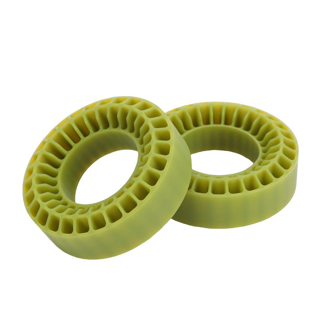 2pcs Water Proof Silicone Tire Inserts for 1.0in Tires RC Tire Inserts Dual Layer Hollow Structure 55x20mm
