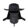 Men's Waterproof Outdoor Sunscreen Breathable Fisherman Hat Foldable Fishing Hat