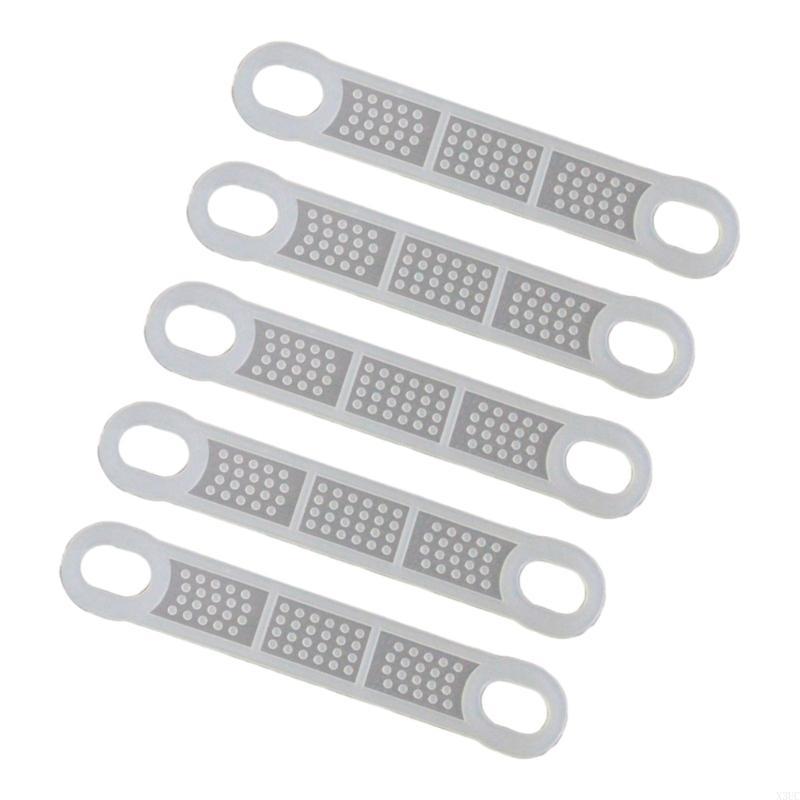 Pack of 5 Antishedding Strips for Wood Hanger Unique Hanger Antislip Strips Adhesive Strips for Smooth Clothes Holder X3UC