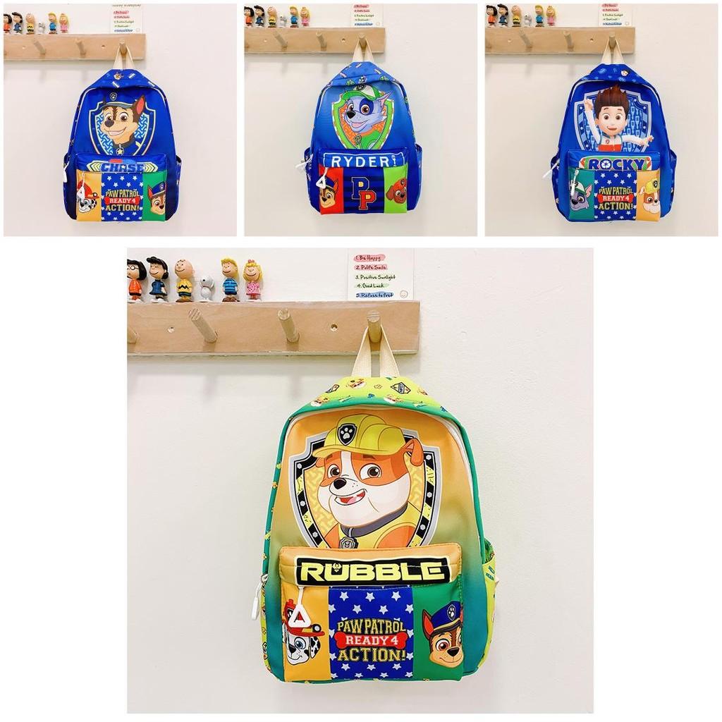 And Fun Colorful Kids Nylon Backpack For School With Paw Patrol Design