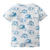 Dinosaur print new short-sleeved children's T-shirt children's casual tops for boys and girls