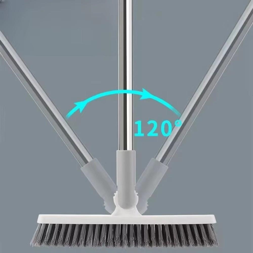 Hard Bristles Crevice Brush Long Handle Corner Crevice Mop Groove Tile Cleaning Brush Floor