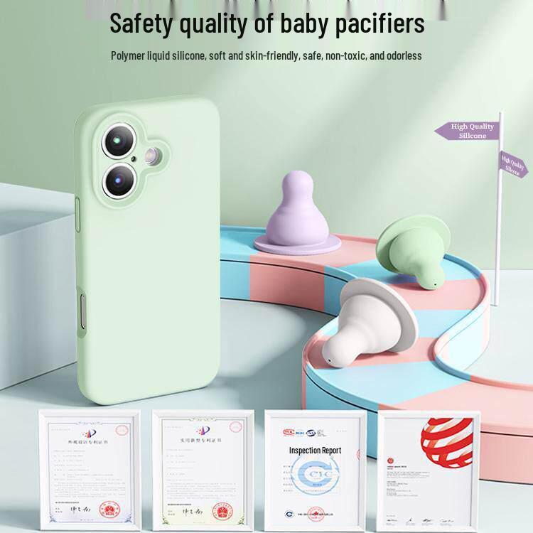 MagSafe-Compatible Liquid Silicone iPhone 14 Pro Case with Inner Magnetic and Drop Protection