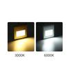 Recessed LED Stair Light 100-265V LED Wall Light In Step Lamp With PIR Motion Sensor Stairway Corridor Sconce Lighting Footlight