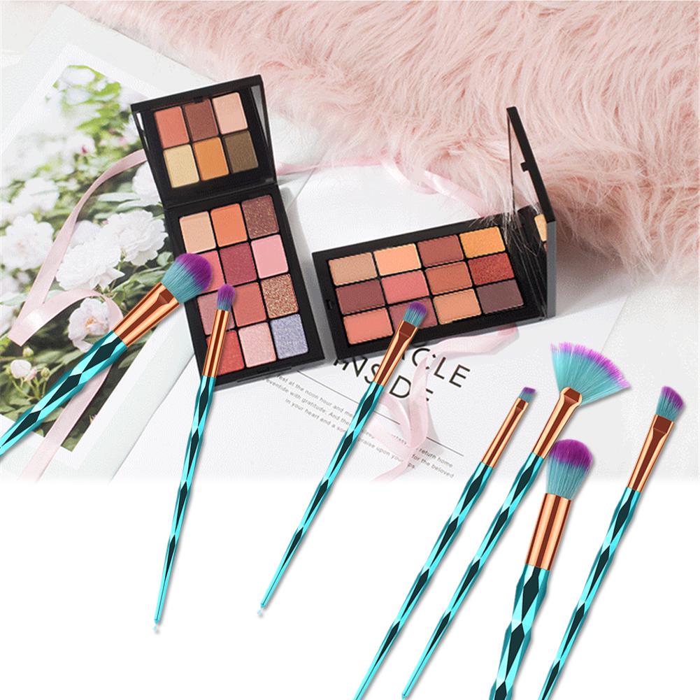 12pcs Loose Powder Foundation Blending Blush Eye Shadow Makeup Brushes Set
