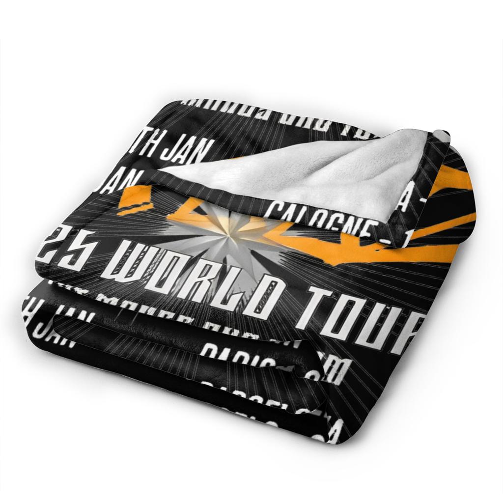 ATEEZ Towards the Light Tour Throw Blanket for Couch Soft Fuzzy Plush Blanket Multiple Sizes Bedspreads for All Seasons