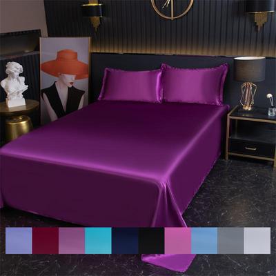 Summer Cool Touch Ice Silk Bed Sheet Protector - Lightweight Cooling Bed Cover For Ultimate Comfort And Protection
