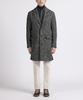 Panicale Black Wool Alpaca Single Coat