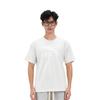 Anta Comfortable Breathable Versatile Round Neck Letter Short Sleeve T-Shirt Men Tops Gray Flower-Gray 952528112-5