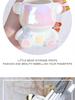 Trendy Bear Pen & Brush Holder with Sandpaper Storage for Manicure Tools – Desktop Organizer & Photo Prop