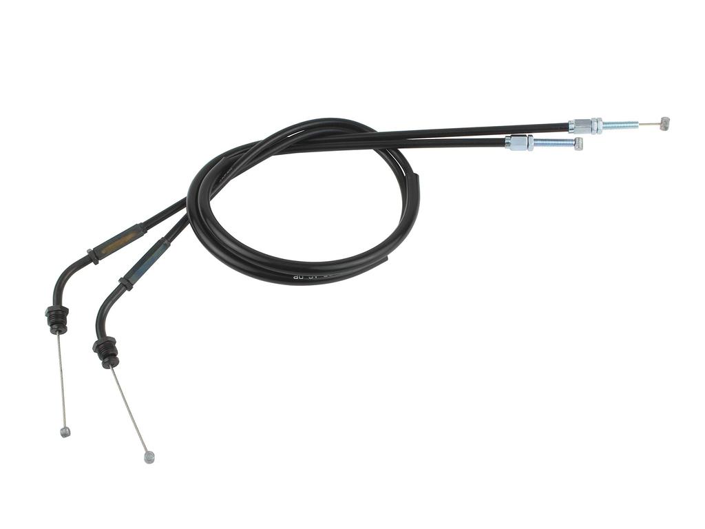 POSH FAITH Motorcycle Short Accelerator Cable 10cm CLOSE 13cm for VM Part (OPEN Short, Short) SR400/SR500 Carb/FCR Vehicles, Number 010133-A1